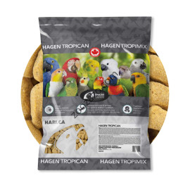 Гранули Тропикан за Папагали - високоефективна формула с повече протеин, бисквити, 9,07 кг. - Hagen Tropican High Performance Formula for Parrots, Biscuits